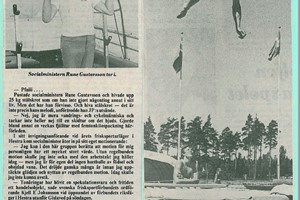 Från Rikslägret 1977 I Hestra. Joe är nybliven Svensk mästare. - 